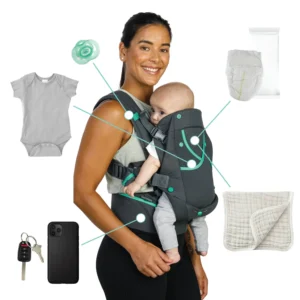 Carry On Active Multi-Pocket Baby Carrier, 4-Positions