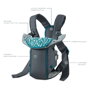 Swift Classic Baby Carrier with Wonder Cover Bib, 2-Position