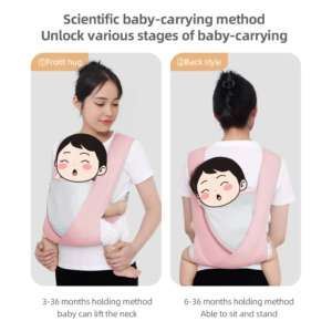 Baby Carrier Newborn to Toddler Adjustble Baby Wrap Carrier