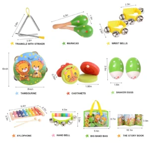 Baby Music Toys Child Educational Wooden Musical Instruments