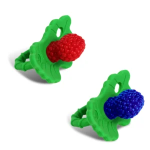 Teether Tpy (2 Pack) - Soft Silicone, BPA Free, Easy-to-Hold