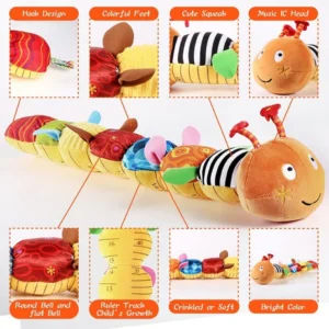 Baby Toys 6 to 12 Months, Musical Caterpillar Infant Toy